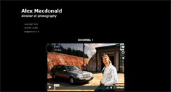 Desktop Screenshot of alexmacdonald.org.uk